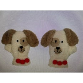 Department 56 Snowpinions Adorable Dog Mittens  - Children's wear