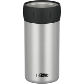 Thermos JCB-500 SL Can Insulator for 16.9 fl oz (500 ml) Cans, Silver
