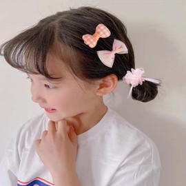 HAPVITAL 10 Pieces Hair Clips, Children's Patch Pins, Hairpins, Girls, Hair Elastics, Cute Hairpins, Present, Present, Present, Present, For Kids, Bangs, Nursery School, Hair Ornaments, Girls, Hair