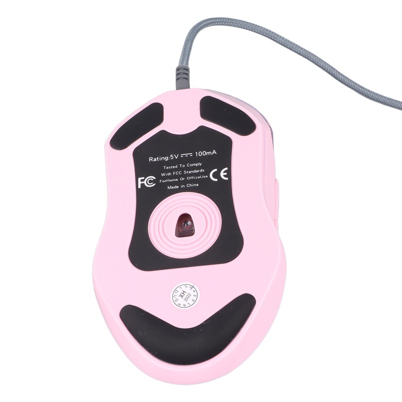LED Mouse Type C Interface Portable Silent Roller Switch Ergonomic