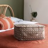 Compactor Rivoli Storage Bag with Zip, Polypropylene, Brown/White,34.5x 45.2 x