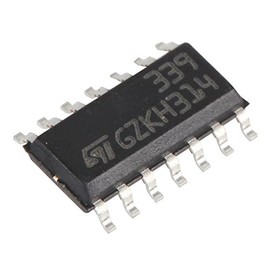 Comparator, Quad, 1.3US, SOIC-14 | Comparator Devices IC's, 1 x Qty - LM339DT