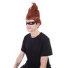 HPO Pointy Super Hero Villain Wig with Mask, TV Movie