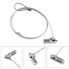 Yctze 4 Digit Password Combination Security Lock Cable Chain for