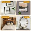SATUY 8 Pcs Flush Mount Bracket, Stainless Steel Interlocking Hanging