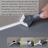 Silicone Caulking Tool Caulk Remover 3 in 1 (Stainless Steelhead),