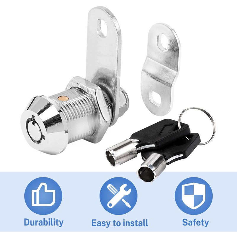 Sissinda RV Storage Locks - Keyed Alike, 7/8' Fits 9/16'