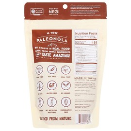Paleonola – Grain Free Granola Vanilla Bean Flavor – Non-GMO, Grain, Soy, Gluten, Dairy Free – Low Carb Protein Snack For A Healthy Breakfast