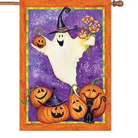 Premier 52497 House Brilliance Flag, Ghostly Gifts, 28 by 40-Inch