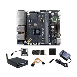LicheePi 4A 64bit LPDDR4X 16GB RISC-V Single Board Computer, Linux IoT Development Board, TH1520 C910x4 2.0GHz CPU 4TOPS NPU, onboard WiFi4 BT5 Dual Gigabit Ethernet Port, Support Android Debian