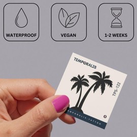 Temporalis® Twin Palm Silhouette Tattoo | Temporalis® | Temporalis® | Temporalis® | Temporalis® | Temporalis® | Temporalis® | Temporalis® | Temporalis® | Temporalis® | Temporalis® | Temporalis® |