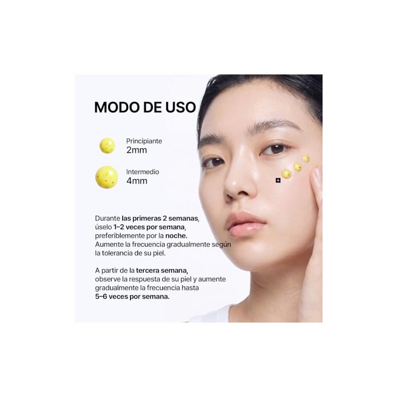 Crema Coreana de Retinal Antimanchas Antiarrugas 15 ml