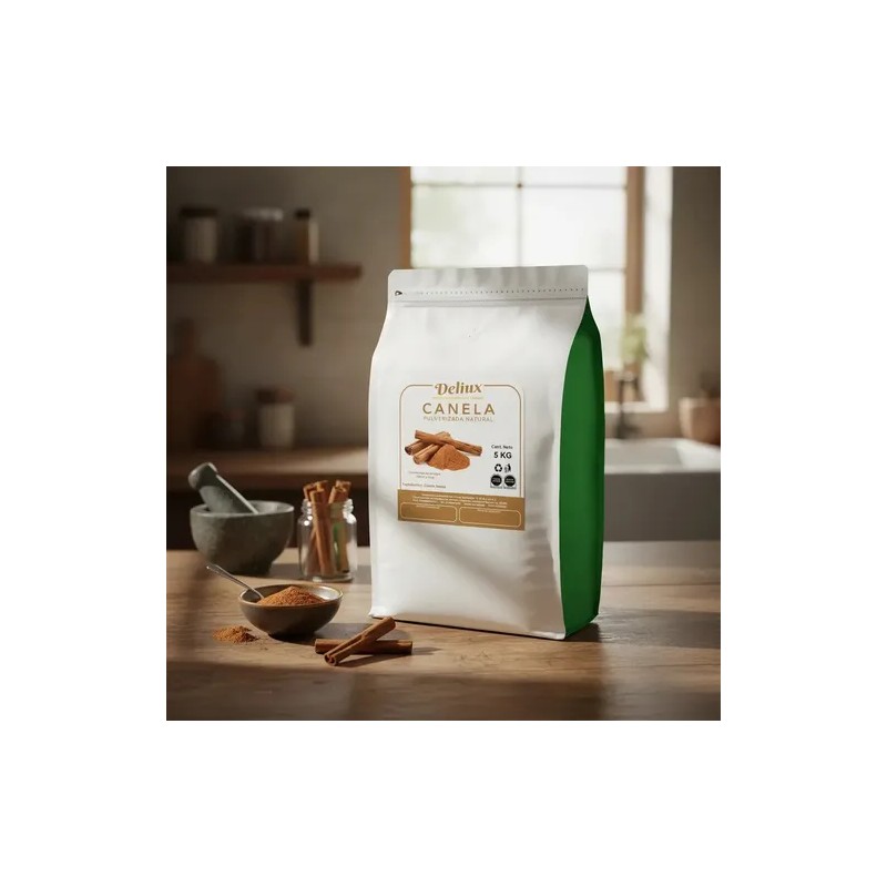 Canela Molida En Polvo Natural Artesanal 5 Kg Bulto Resellab