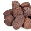 Mr. Fireglass Lava Rock Granules, 2.75"-5" Large Volcanic Lava Rock