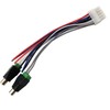 Aokus 1pc Power Input Speaker Wire Harness 10 Pin Plug