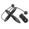 Black Smart Electronic Jump Rope with Counting Function Adult Fitness