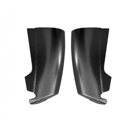 For GMC Sierra 1500/2500/3500 2007-2014 Cab Corner Driver and Passenger Side | Pair | Made of Steel | 14 x 6 x 4 Inches | Extended Cab | Replacement For RRP3945, 615343644752, RRP3946, 615343644745