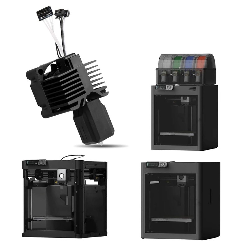 Asixxsix Hotend Kit with Fan for Lab P1P P1S 3D
