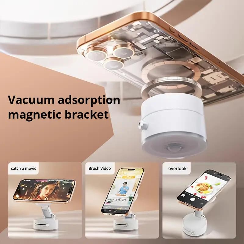 High-end 2025 new car magnetic fixed phone stand suction cup