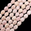 PremiumBead Pink Natural Untreated Peruvian Opal Faceted Half Strand |