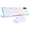 Gaming Keyboard and Mouse Combo, K1 RGB LED Backlit Keyboard