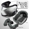 VCAN V88 3/4 Open Face Motorcycle Scooter Helmet ECE &