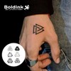 Boldink Semi-permanent tattoos, realistic fake tattoos, last 7-15 days, waterproof