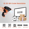 Tera Barcode Scanner Wireless and Wired with Battery Level Indicator