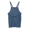 Edwin Apron with Front Tie Denim, Pockets on Both Sides,