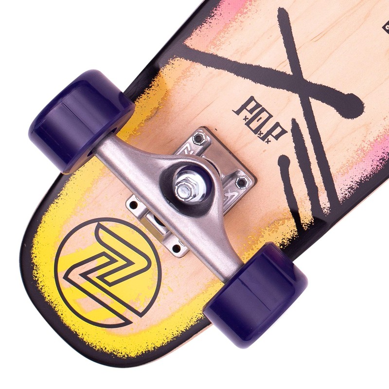 Z-Flex Skateboard - P.O.P 27" Purple Fade