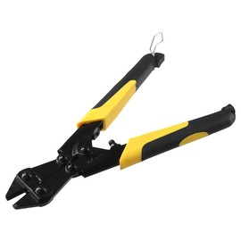 SSHHUI 8-inch Flat Mouthed Thread Snips, Wire Cutting Pliers with ABS Grip, Mini Lock Cutter and Bolt Cutter