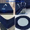 Sufdari Waterproof Mattress Protector double,135x190cm Mattress Cover for Bed,30cm Deep