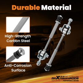 maXpeedingrods Adjustable Sway Bar End Link Kit for Chevy Silverado/GMC Sierra 1500 2500 3500 HD 1999-2016, for Suburban 1500/Tahoe/Avalanche, 4-6” Lifted