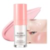 Temperature-Activated Blush: Color Changing Cream Blush for Long-Lasting, Waterproof Cheek