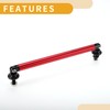 Partuto 2pcs 150mm/5.91in Car Splitter Support Rods Adjustable Front Rear