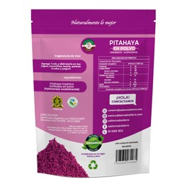 PITAYA ORGÁNICA LIOFILIZADA 250GR (DRAGON FRUIT)