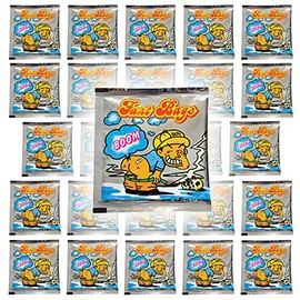 Fart Bag- 24-Pack Fart Bomb Bags Prank Joke Stinky Smelly Gas Odor Novelty Toys, Party Favors 24-Pack Fart Bomb Bags Smelly Nasty Stinky Gas Odor Stink Bombs Prank Joke Gag Gift