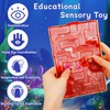 Pack of 2 Labyrinth Game Sensory Toy, Gel Filled Sensory