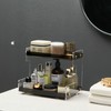SHUNLI Acrylic Bathroom Countertop Organizer, 2 Tier Counter Organizer Storage
