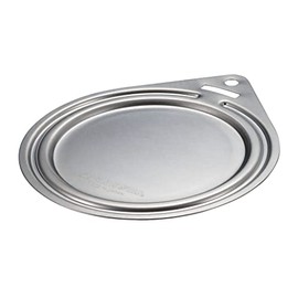 Captain Stag UH-3036 Sierra Cup Lid for Sierra Cup, 11.8 fl oz (320 ml) / 22.8 fl oz (630 ml), Stainless Steel, Made in Japan, Made in Tsubamesanjo, Silver