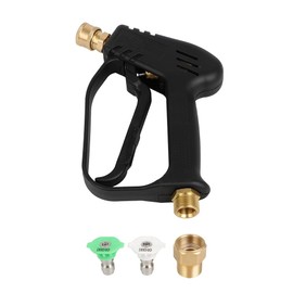 SCITOO Pressure Washer Gun,MAX 4000 PSI with M22-14mm & M22-15mm,2 nozzles Replacement for Most Power Washer,7 GPM
