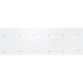 GALOFAY Door Kick Plate 34 inches Acrylic Decorative Plates Protector for 36 inches Front Doors, 1/10 inch Thickness 6"x34" (Clear)