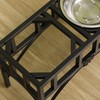 PawHut Elevated Dog Bowls, Double Stainless Steel Heavy Duty Dog