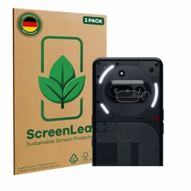 ScreenLeaf (2 Stück Schutzfolie für Nothing Phone (3a) (NUR Kameraschutz) [nachhaltiger Displayschutz, Folie, transparent, kratzfest]
