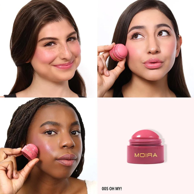 Moira Rubor Soft Blush Balm (005, Oh, my!)