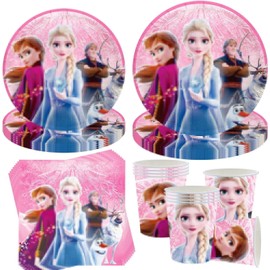 Birthday Party Tableware Paper Plates Set, Party Tableware Birthday