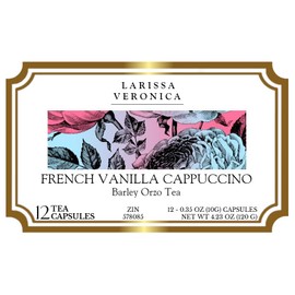 French Vanilla Cappuccino Barley Orzo Tea (Single Serve K-Cup Pods) (12 pods, ZIN: 578085)