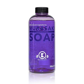 BOKUSAI Murasaki Soap, 16.9 fl oz (500 ml), 10x Concentrated Type, Diluted 5 L), Tattoo Soap, Citrus Scent