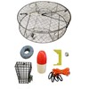 KUFA Stainless Steel Crab Trap with Zinc Anode & Accessory