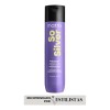 Shampoo Morado Matrix So Silver Para Cabellos Rubios 300 Ml